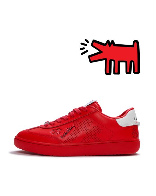 Fitflop Red Dash X Keith Haring Trainers