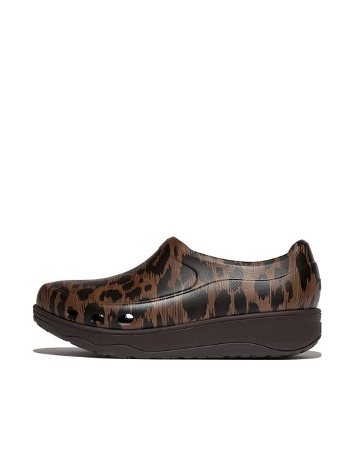 Fitflop Brown Work+ High-Performance Professional Clogs Eva