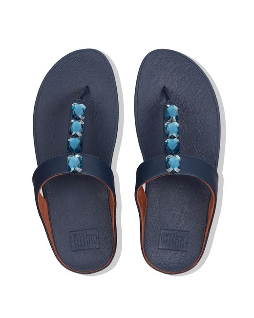 fit flops navy blue