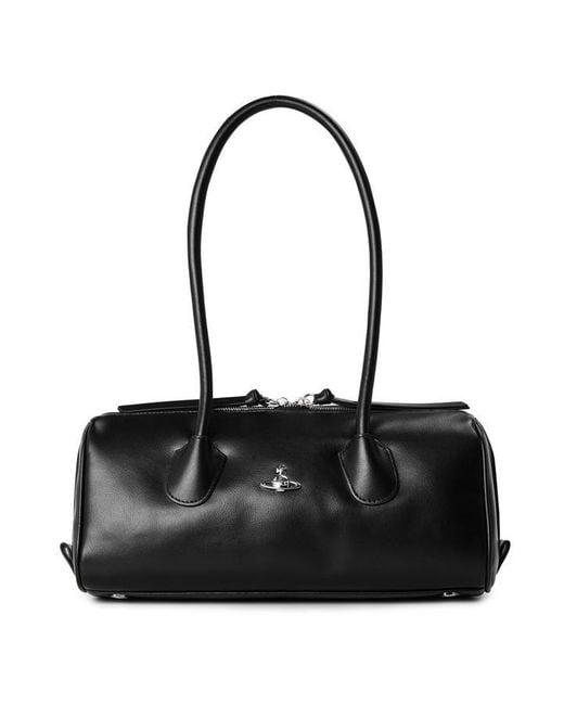 Vivienne Westwood Black Viv Polly Bowling Ba Ld64