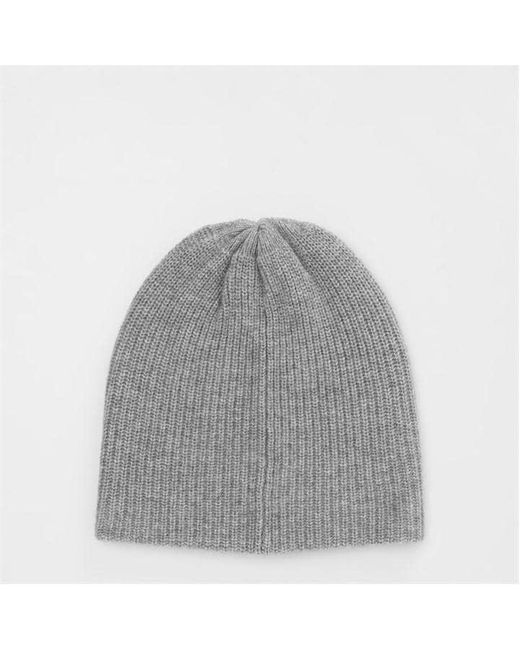 Cole Buxton Gray Cole Cshm Beanie for men
