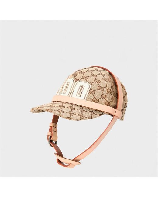 Gucci Metallic Adjustable Baseball Cap for men