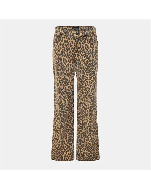 GOOD AMERICAN Natural Boyfriend Wide Leg Jeans