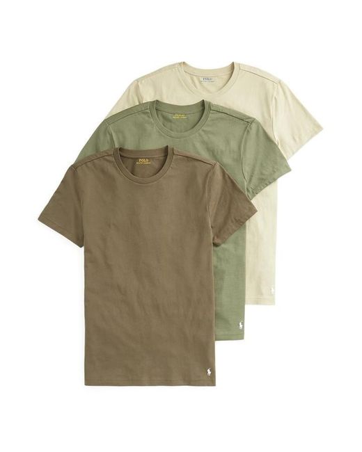 Polo Ralph Lauren Blue 3 Pack T Shirts for men