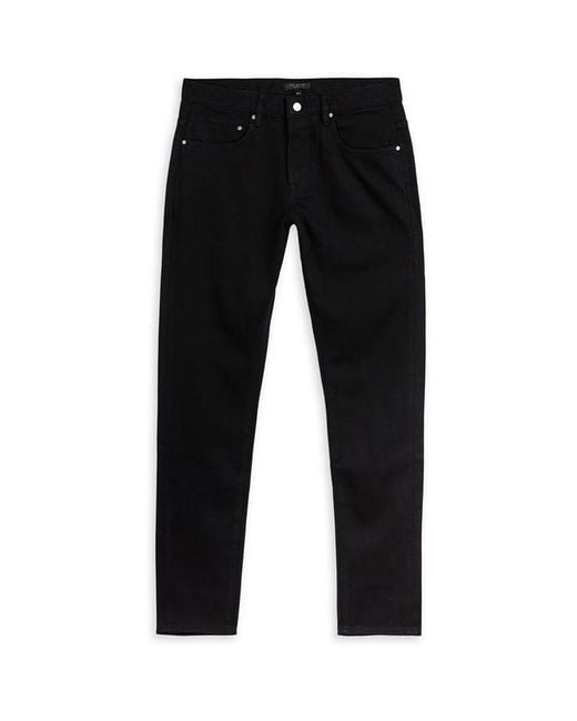 Ted Baker Black Tayoo Tapered Leg Jeans for men