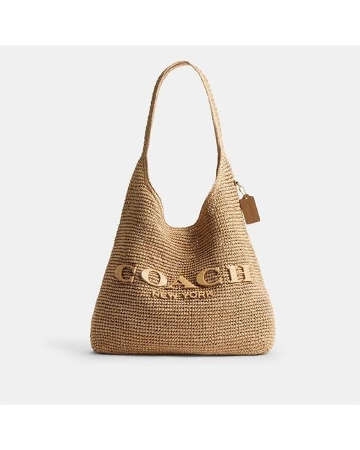 COACH Natural Brooklyn Shoulder Bag