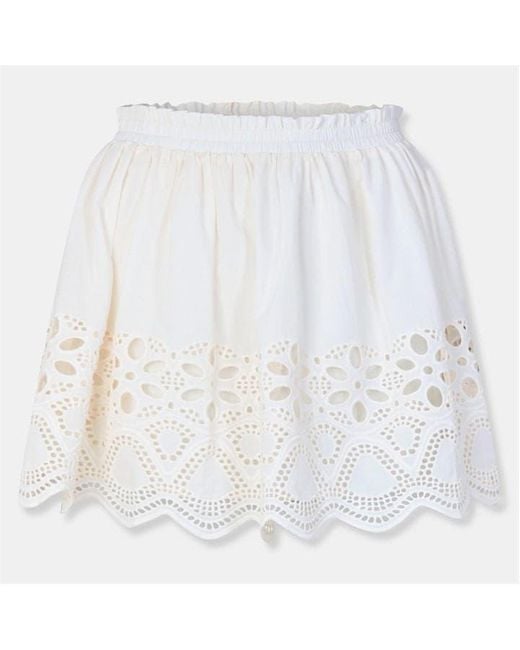 EDITED White Quella Skirt