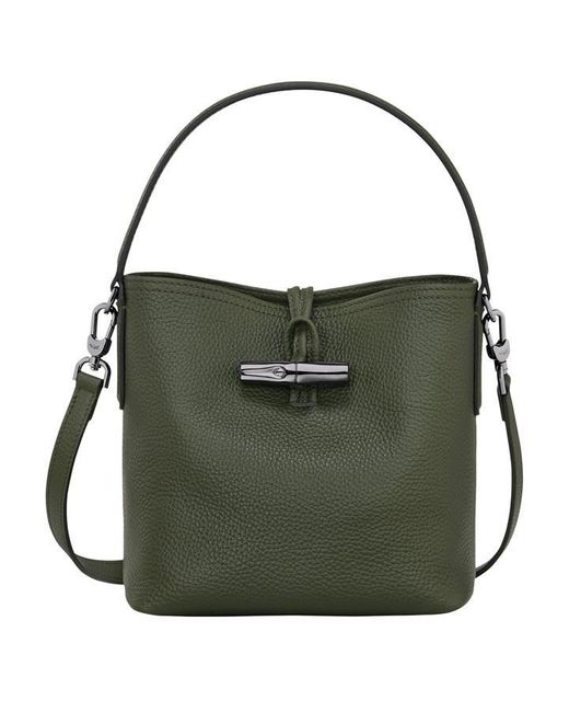 Longchamp Green Extra Small Bucket Bag