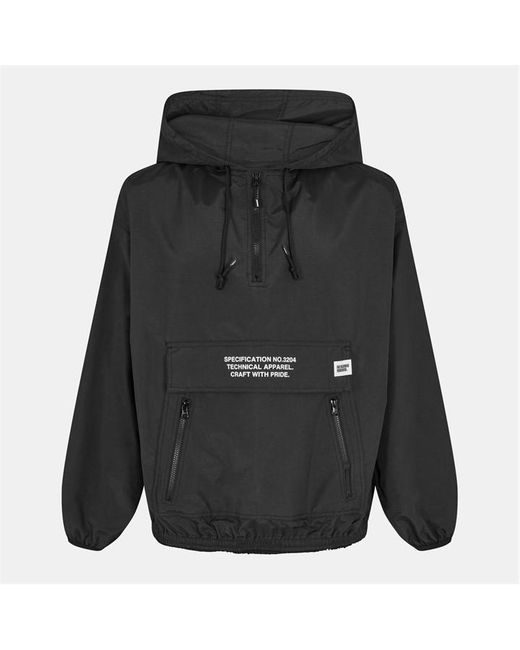Neighborhood Black Nbrhd Anorak Softshell Jacket for men