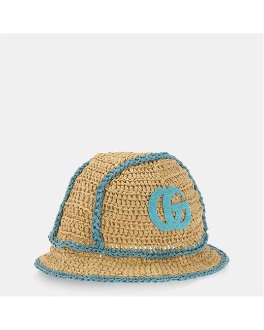 Gucci Blue Bucket Hat