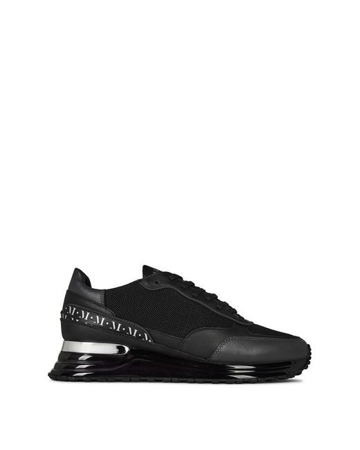 Mallet Black Knox Gas Low Trainers for men