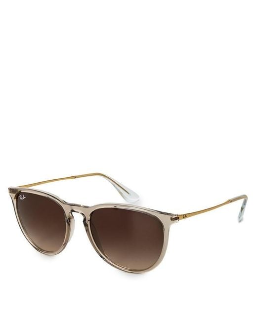 Ray-Ban Brown Round Sunglasses
