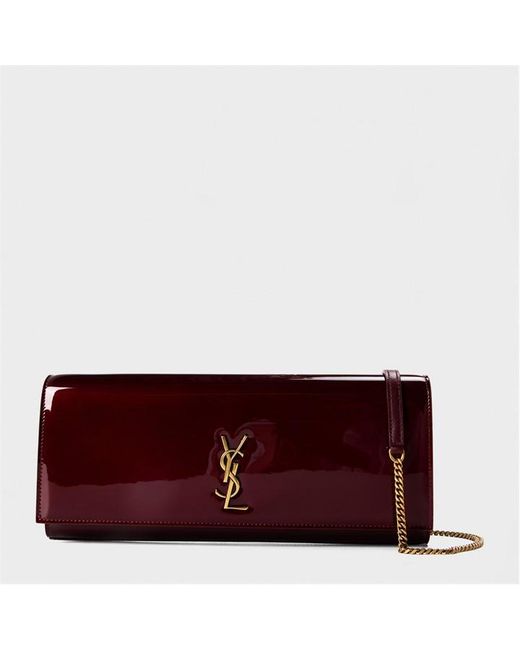 Saint Laurent Red Glos Kate Baguette Bag