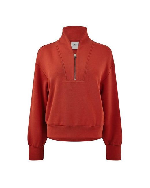 Varley Red Crew Sweatshirt