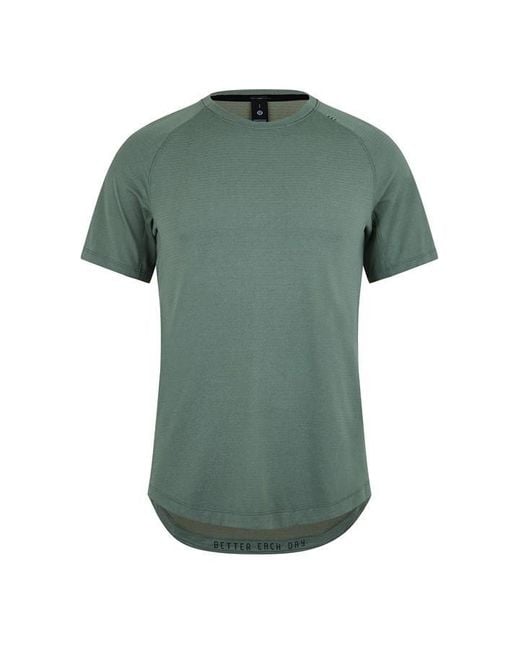 lululemon athletica Green License To Train Short-sleeve Shirt for men