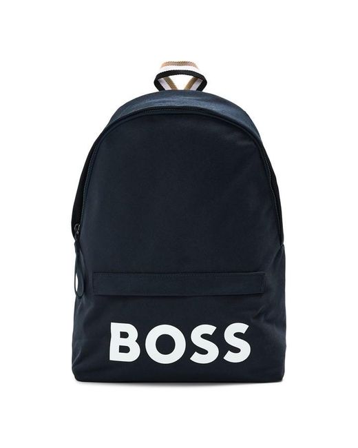 Boss Blue Pixel Backpack for men
