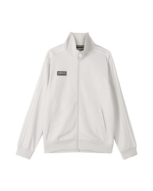 Adidas White Spezial Backhill Tracksuit Top for men