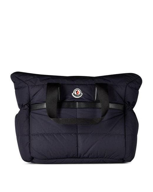 Moncler Blue Nylon Baby Changing Bag