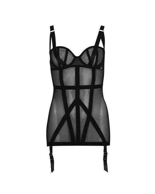 Bluebella Black Karolina Basque
