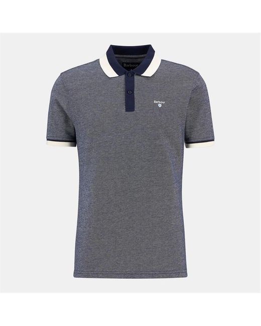 Barbour Blue Helwith Polo Shirt for men
