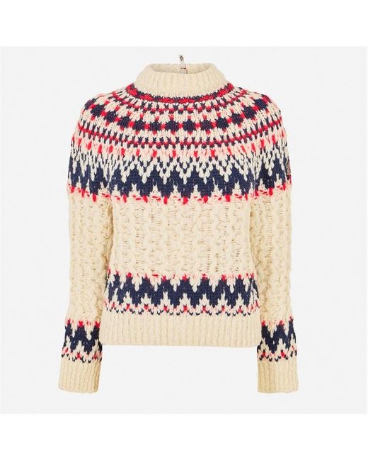Moncler Pink G Crew Neck Jumper