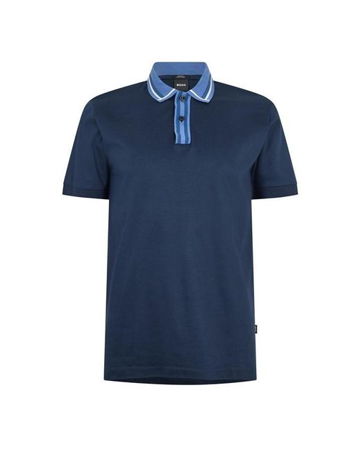 Boss Blue Phillipson Short Sleeve T-Shirt for men