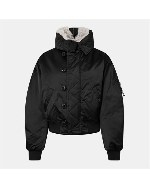 Isabel Marant Black Elisa Bomber Jacket