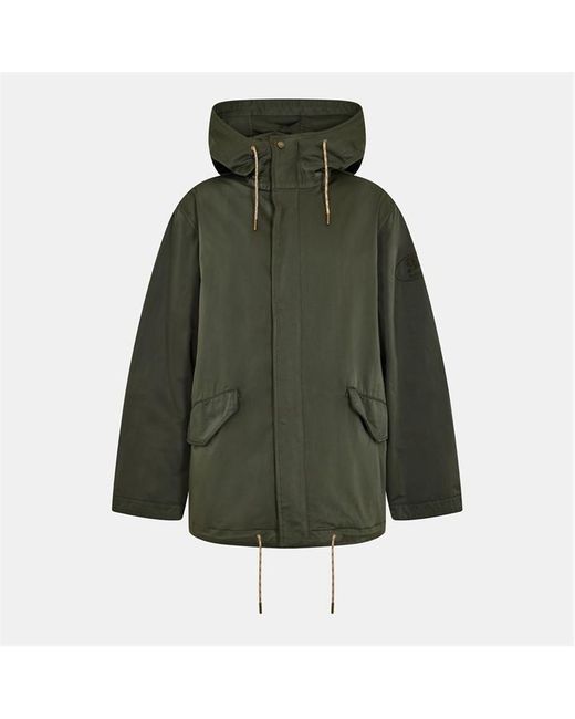 Burberry Green Waterproof Parka for men