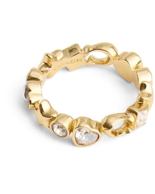 COACH Metallic Mxd Chm B Ring