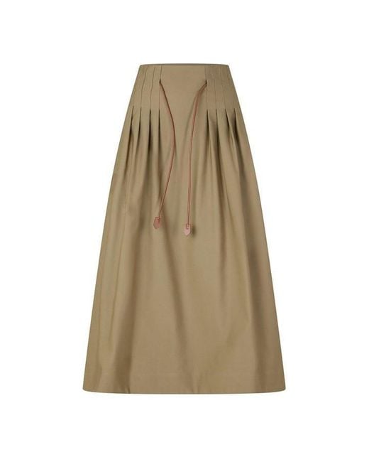 Max Mara Natural Mxm Tempio Maxi Skirt