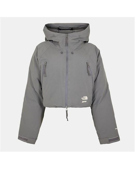 Skims Gray Insulated Shell Jacket