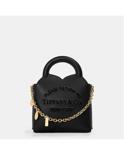 Tiffany & Co Black Charm Mini Tote Bag