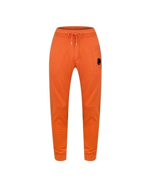 C P Company Orange Sweatpants for men