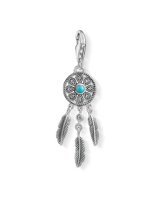 Thomas Sabo Blue Dreamcatcher Charm