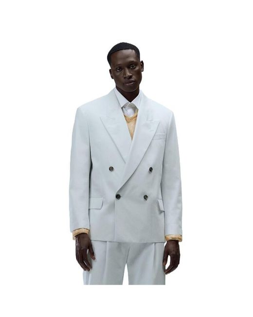 Boss Blue Tailored Formal Jacket for men