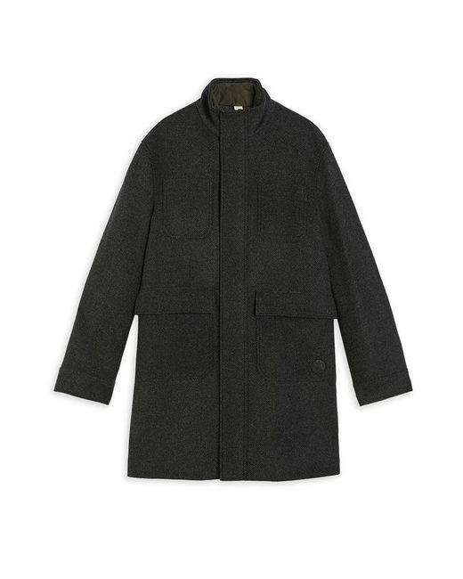 Ted Baker Black Traks Fun Coat for men