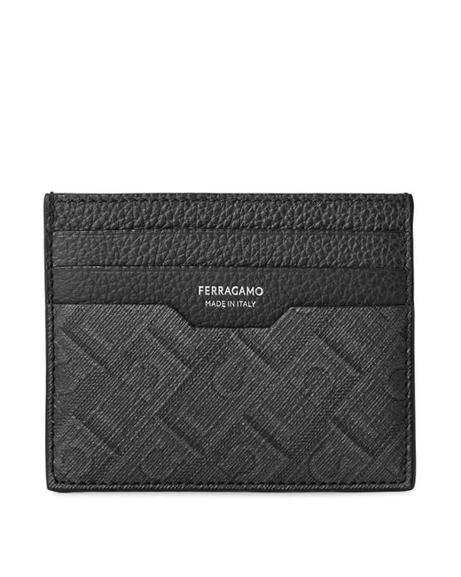 Ferragamo Black Fg Monogram Cc Sn63 for men