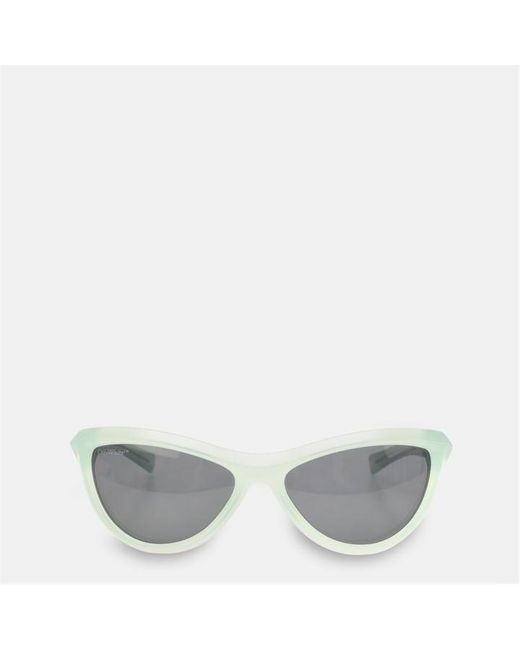 Off-White c/o Virgil Abloh Gray Atlanta Sun Square Sunglasses