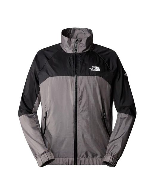 The North Face Black Tnf Wind Shell Zip Sn42 for men