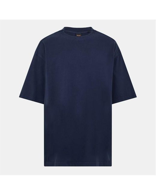 Boss Blue Tie Dye Regular Fit T-Shirt for men