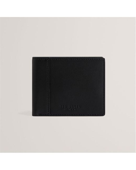 Ted Baker Black Billfold Wallet for men