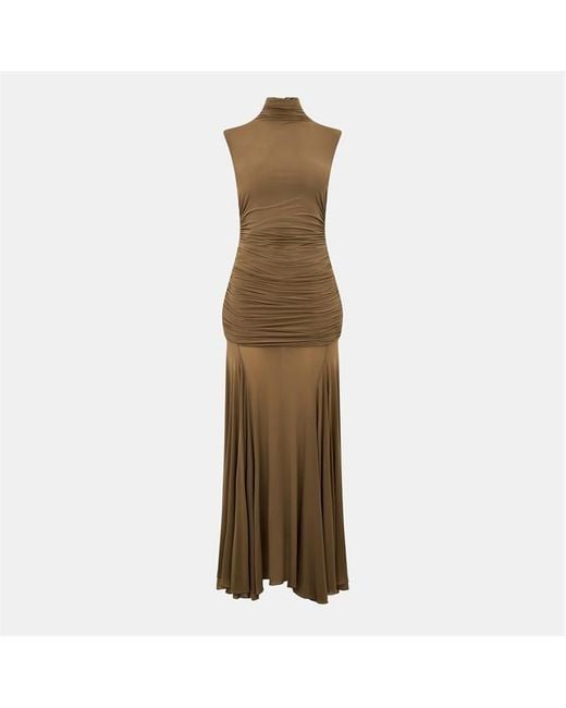 Magda Butrym Natural Long Maxi Dress