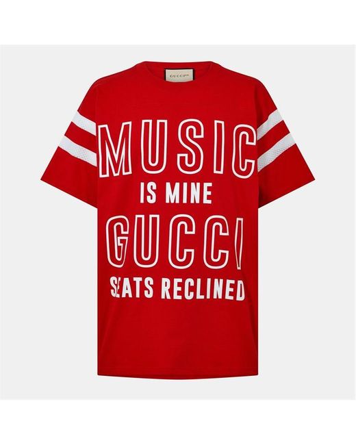 Gucci Red T-Shirt for men