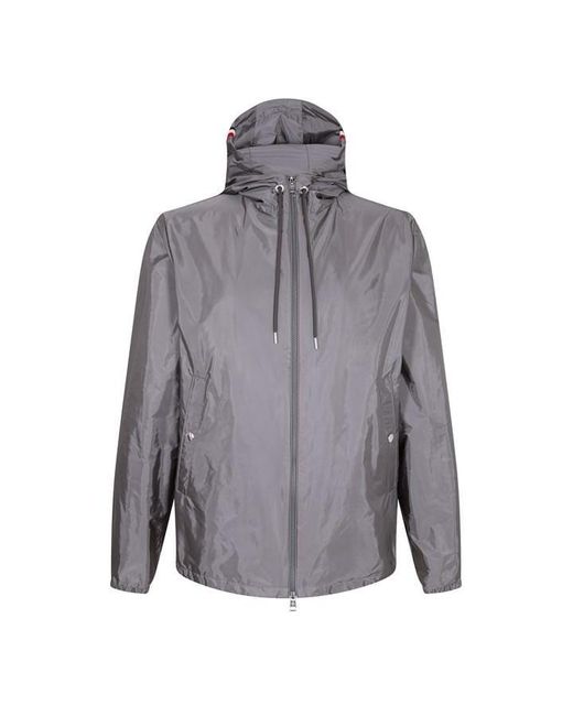 Moncler Gray Grimpeurs Waterproof Dwr Bomber Jacket for men