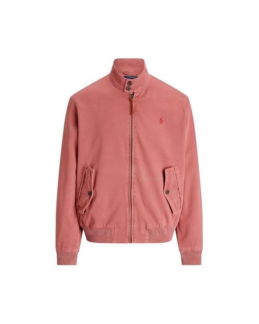 Polo Ralph Lauren Pink Garment-dyed Chino Jacket for men