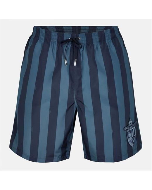 Fendi Blue Crest Swim Shorts for men