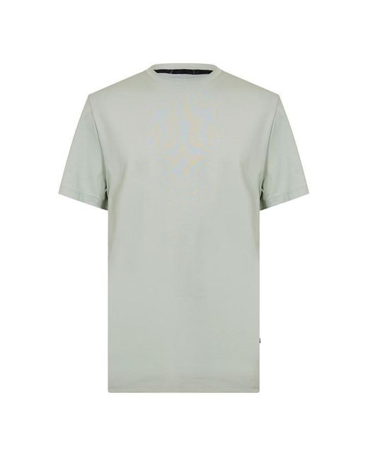 On Shoes Gray Short Sleeve Performance Gym Top for men