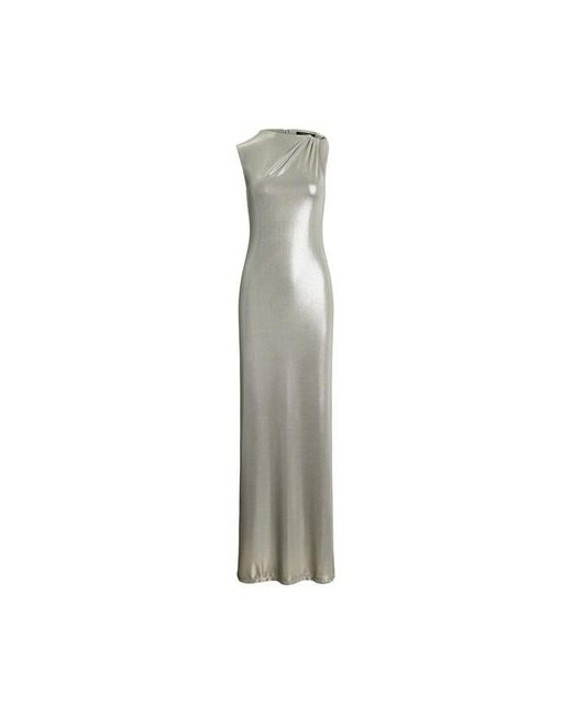 Ralph Lauren Blue Haletta Ball Gown