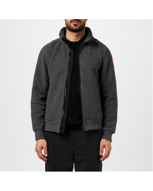 Canada Goose Black Lawson Fleece for men