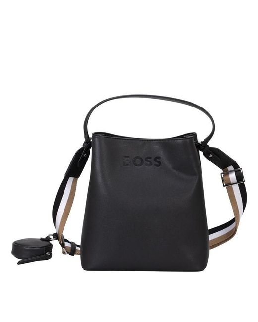 Boss Black Addison Bucket Bag